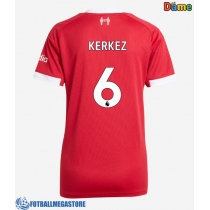 Fotballdrakt Dame Liverpool Milos Kerkez #6 Hjemmedrakt 2025-26 Kortermet